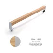 Kép 1/5 - Rujz Design tölgy / nikkel bútorfogantyú