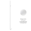 Kép 2/4 - Rujz Design fényes króm 1090 mm bútorfogantyú 665.12