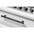 Kép 2/2 - Rujz Design matt fekete 177 mm bútorfogantyú 715.13B