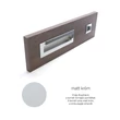 Kép 1/2 - Rujz Design matt króm bútorfogantyú