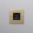 Kép 1/4 - Buster+Punch 1G dugalj, sárgaréz / Schuko Type F / CSC-051981