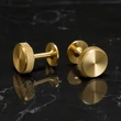 Kép 6/6 - Buster+Punch mandzsettagomb sárgaréz UK-CUF1-BR-A
