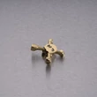 Kép 5/8 - Buster+Punch Skull Drum Key sárgaréz koponya nyaklánc  UTB-051826