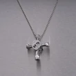 Kép 4/8 - Buster+Punch Skull Drum Key rozsdamentes acél koponya nyaklánc UTB-071827