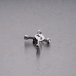 Kép 5/8 - Buster+Punch Skull Drum Key rozsdamentes acél koponya nyaklánc UTB-071827