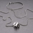 Kép 3/7 - Buster+Punch Skull ezüst koponya nyaklánc UNE-621831