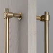 Kép 3/5 - Buster+Punch Cast PULL BAR / DOUBLE SIDED szatén sárgaréz 400 mm large kétoldalú bútorfogantyú UPB-052134
