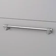 Kép 2/8 - Buster+Punch Cast PULL BAR szatén rozsdamentes acél 400 mm large bútorfogantyú UPB-072117
