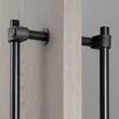 Kép 3/6 - Buster+Punch Cast PULL BAR / DOUBLE SIDED fegyverszürke 200 mm small kétoldalú bútorfogantyú UPB-352127