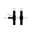 Kép 9/9 - Buster+Punch Cross szatén sárgaréz T-BAR  bútorfogantyú UK-TB-H-BR-C
