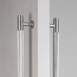 Kép 2/4 - Buster+Punch Cross PULL BAR / DOUBLE SIDED szatén rozsdamentes acél 260 mm medium kétoldalú bútorfogantyú RPB-07277