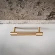 Kép 3/6 - Buster+Punch Cross PULL BAR szatén sárgaréz 160 mm small bútorfogantyú UK-PB-H-160-BR-A