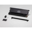 Kép 2/5 - Buster+Punch Cross PULL BAR / PLATE fekete large 400 mm bútorfogantyú UK-PB-HP-360-BL-A