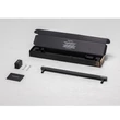 Kép 3/7 - Buster+Punch Cross PULL BAR / PLATE füstös bronz large 400 mm bútorfogantyú UK-PB-HP-360-SM-A
