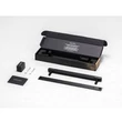 Kép 3/6 - Buster+Punch Cross PULL BAR / PLATE fekete medium 300 mm bútorfogantyú UK-PB-HP-260-BL-A