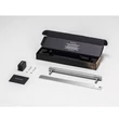 Kép 3/6 - Buster+Punch Cross PULL BAR / PLATE szatén rozsdamentes acél medium 300 mm bútorfogantyú UK-PB-H-260-ST-A