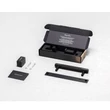 Kép 4/5 - Buster+Punch Cross PULL BAR / PLATE fekete small 200 mm bútorfogantyú UK-PB-HP-160-BL-A