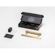 Kép 5/6 - Buster+Punch Cross PULL BAR / PLATE szatén sárgaréz small 200 mm bútorfogantyú UK-PB-HP-160-BR-A