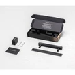 Kép 3/7 - Buster+Punch Cross PULL BAR / PLATE füstös bronz small 200 mm bútorfogantyú UK-PB-HP-160-SM-A