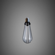 Kép 2/3 - Buster+Punch Bulb kristály felületű LED égő / E27 / 125 lm / Dimmelhető / BB-TD-E27-D-CR-C