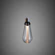 Kép 1/3 - Buster+Punch Bulb kristály felületű LED égő / E27 / 125 lm / Dimmelhető / BB-TD-E27-D-CR-C