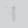 Kép 3/3 - Buster+Punch Bulb Tube Crystal LED égő / E27 / 110 lm / Dimmelhető / BB-TU28-E27-D-CR-C (RBB-124510)