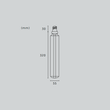 Kép 3/3 - Buster+Punch Bulb Tube Crystal LED égő / E27 / 110 lm / Dimmelhető / BB-TU28-E27-D-CR-C