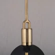 Kép 3/6 - Buster+Punch Linear Forked Globe Smoked large függőlámpa, sárgaréz / E27 / RFP-493100