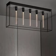 Kép 1/3 - Buster+Punch Cross Caged Ceiling 5.0 mennyezeti lámpa, fehér márvány / E27 / RCA-14268