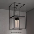 Kép 3/4 - Buster+Punch Cross Caged Ceiling 4.0 mennyezeti lámpa, fehér márvány / E27 / RCA-14266