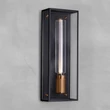 Kép 1/5 - Buster+Punch Cross Caged Wet Wall Large lámpa,warm sunset / E27 / RCA-134479