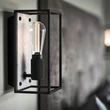 Kép 3/6 - Buster+Punch Cross Caged Wall Medium lámpa, fehér márvány / E27 / RCA-143384