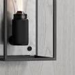 Kép 4/6 - Buster+Punch Cross Caged Wall Medium lámpa, fehér márvány / E27 / RCA-143384