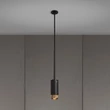 Kép 1/8 - Buster+Punch Exhaust Graphite Pendant függőlámpa, sárgaréz Linear / GU10 / REIG-183926