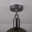 Kép 2/6 - Buster+Punch Forked Ceiling Globe Smoked large mennyezeti lámpa, fegyverszürke / E27 / RFC-883156