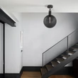 Kép 3/6 - Buster+Punch Forked Ceiling Globe Smoked large mennyezeti lámpa, fegyverszürke / E27 / RFC-883156