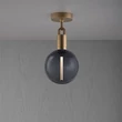 Kép 1/6 - Buster+Punch Forked Ceiling Globe Smoked medium mennyezeti lámpa, szatén réz/ E27 / RFC-493135