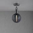 Kép 1/6 - Buster+Punch Linear Forked Ceiling Globe Smoked medium mennyezeti lámpa, fegyverszürke / E27 / RFC-883155