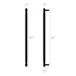 Kép 4/4 - Buster+Punch Linear PULL BAR szatén sárgaréz 350 mm large bútorfogantyú GPB-05296