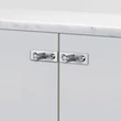 Kép 1/5 - Buster+Punch Linear szatén rozsdamentes acél bútorgomb PLATE