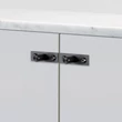 Kép 1/6 - Buster+Punch Linear fegyverszürke bútorgomb PLATE