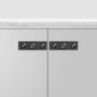 Kép 2/6 - Buster+Punch Linear fegyverszürke bútorgomb pár PLATE GFK-35324