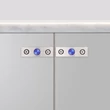 Kép 2/5 - Buster+Punch Linear égetett acél bútorgomb pár PLATE GFK-36439
