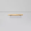 Kép 2/6 - Buster+Punch Linear plate szatén sárgaréz small 190/125 mm bútorfogantyú GPB-05301
