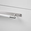 Kép 3/6 - Buster+Punch Linear plate szatén rozsdamentes acél small 190/125 mm bútorfogantyú GPB-07300