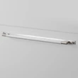 Kép 4/6 - Buster+Punch Linear plate szatén rozsdamentes acél small 190/125 mm bútorfogantyú GPB-07300