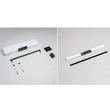 Kép 3/5 - Buster+Punch Linear plate fekete large 390/325 mm bútorfogantyú GPB-02313
