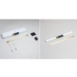 Kép 4/6 - Buster+Punch Linear plate szatén sárgaréz large 390/325 mm bútorfogantyú GPB-05311