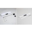 Kép 5/6 - Buster+Punch Linear plate szatén rozsdamentes acél large 390/325 mm bútorfogantyú GPB-07310