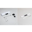 Kép 5/6 - Buster+Punch Linear plate szatén rozsdamentes acél medium 290/225 mm bútorfogantyú GPB-07305